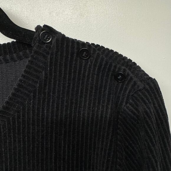 Majestic Filatures Deluxe Tee Shirt Cashmere Blend Black Velvet Size 4 Small - Picture 4 of 10